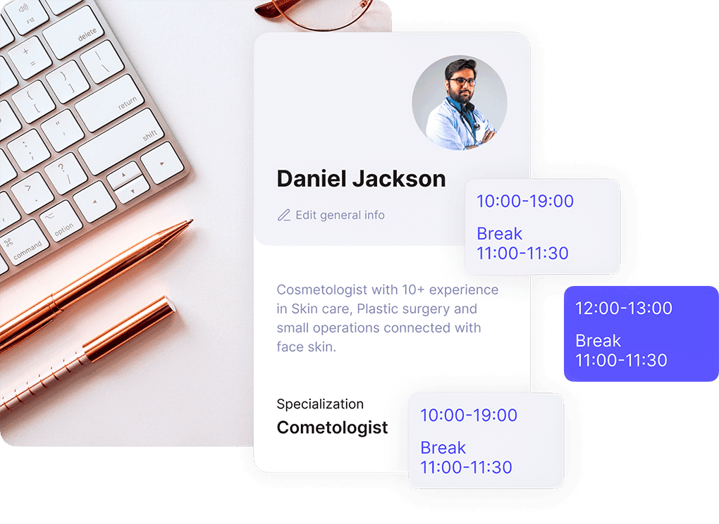 Employee management dashboard