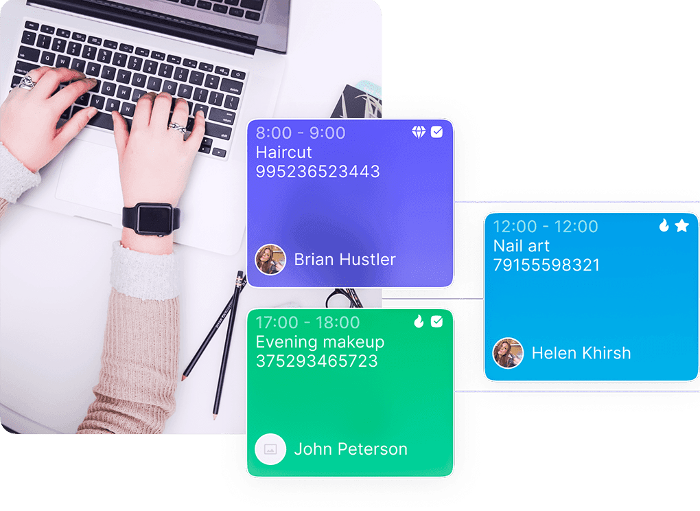 Scheduling calendar interface